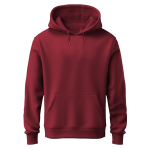 Cotton Fleece Solid Plain Hoodie