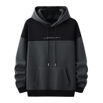 Regular Cotton Men Hooded Sweatshirt