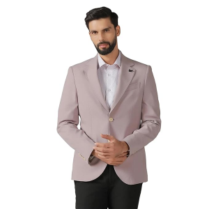 Mens Solid Slim Fit Formal Blazer