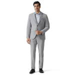 Mens Slim Fit Solid Two Piece Suits