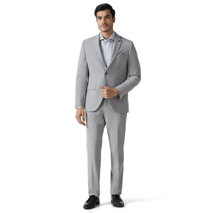 Mens Slim Fit Solid Two Piece Suits