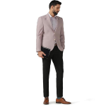 Mens Solid Slim Fit Formal Blazer