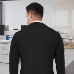 Mens Tailored Unlined Casual Blazer