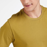 Plain Regular Fit Mens Solid Cotton T Shirt