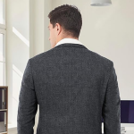 Mens Stretchable Triple Blend Fabric Premium Formal Blazer