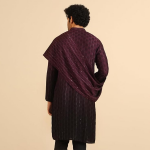 Blended Fabric Dupatta for Kurta and Sherwani